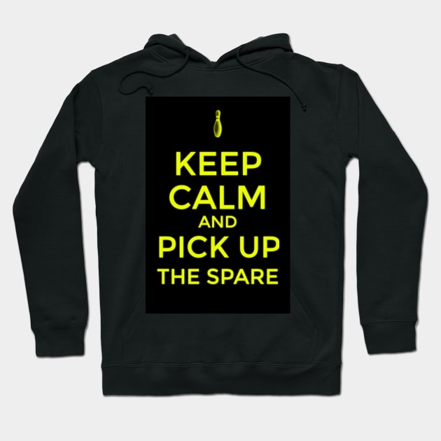 Keep Calm and Bowl Hoodie by moothemonkey